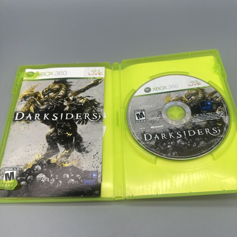 Darksiders (Microsoft Xbox 360, 2010) Complete CIB Tested